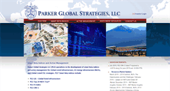 Desktop Screenshot of parkerglobal.com